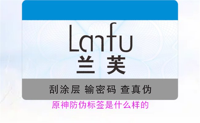 原神防偽標(biāo)簽是什么樣的？揭秘原神防偽標(biāo)簽的獨特設(shè)計與防偽效果(圖1)